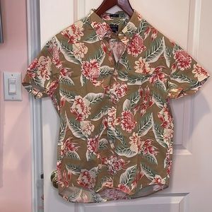 Mens J Crew Slim Fit Shirt Size L